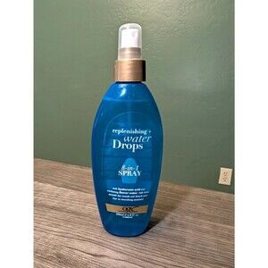OGX Replenishing Water Drops 8-in-1 Hair Spray 6.8 oz Hyaluronic Acid